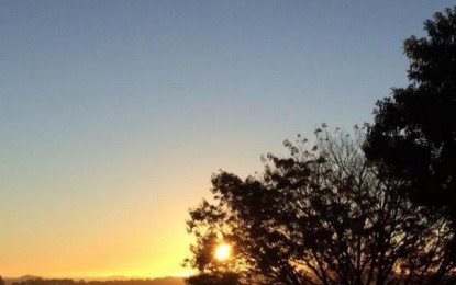 O sol predomina entre nuvens na maior parte do dia e não chove no RS