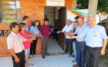Emater/RS-Ascar reinaugura escritório em Pinheirinho do Vale