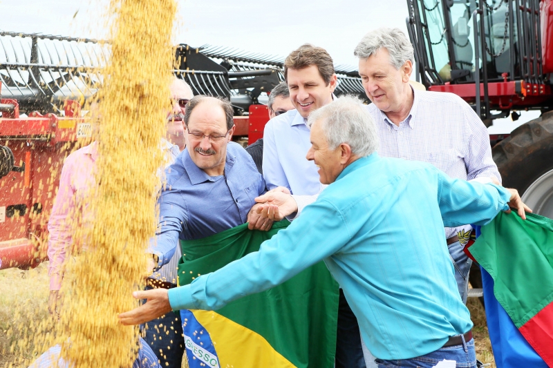 Produção de soja no RS deve atingir a marca inédita de 15 milhões de toneladas em 2015, afirma Sartori