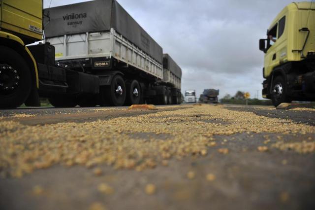 Caminhoneiros estimam frete mais caro para transportar a safra recorde de soja