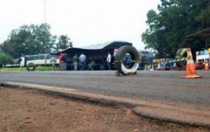 Três rodovias estão bloqueadas no RS entre elas ERS-155 em Santo Augusto