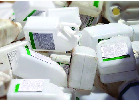 RS dá destino adequado a 1,1 mil toneladas de embalagens vazias de defensivos agrícolas