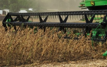 Colheita da soja chega ao fim com recorde de 15,2 milhões de toneladas