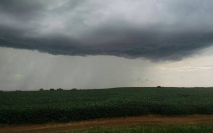 Previsão aponta retorno da chuva no estado para o próximo final de semana
