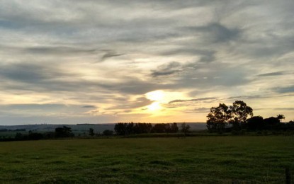 Sol volta ao Sul, mas temperaturas mínimas caem