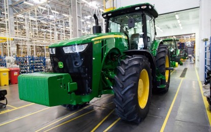 John Deere espera estabilidade no mercado de máquinas agrícolas em 2016