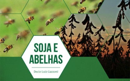 Livro sobre relação entre abelhas e soja é lançada no aniversário da Embrapa