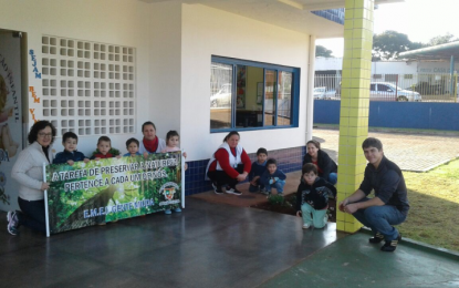 REDENTORA, PROJETO AMBIENTAL É DESENVOLVIDO NA ESCOLA GENTE MIÚDA