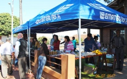 Vista Gaúcha, Feira do produtor rural teve inicio no dia 06 de julho.