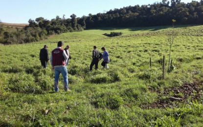 Humaitá, Equipe municipal da Emater e representantes da Secretaria da Agricultura visitam o município de Nova Candelária