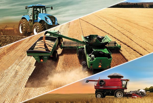 Produção de grãos e exportação favorecem setor de máquinas agrícolas