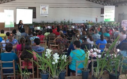 Miraguaí, realizou 1ª Exposição e Comercialização de Orquídeas