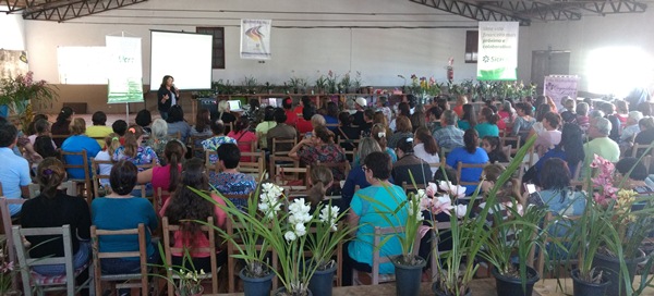 Miraguaí, realizou 1ª Exposição e Comercialização de Orquídeas