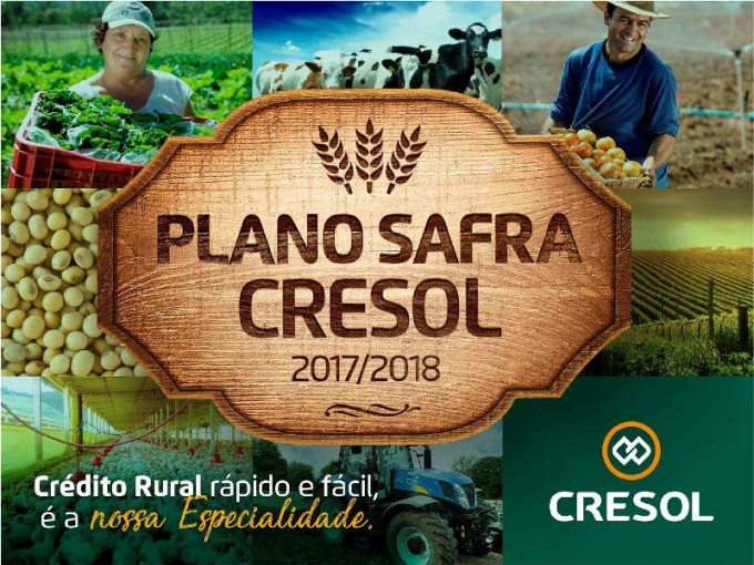 Cresol Sicoper abre contratações do Plano Safra 2017/2018