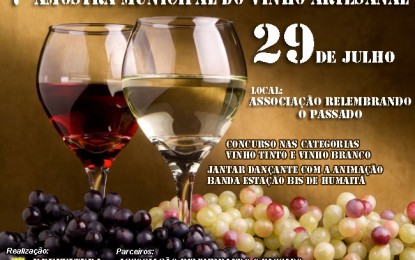 Chiapetta, 7ª Amostra Municipal do Vinho Artesanal