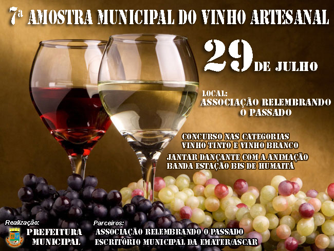Chiapetta, 7ª Amostra Municipal do Vinho Artesanal