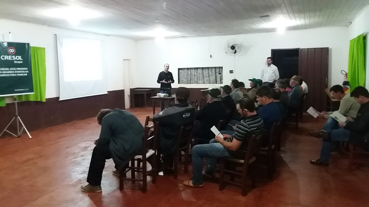 Cresol faz reunião com associados em São Valério do Sul