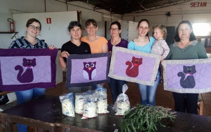 Sede Nova, encontro com o grupo de mulheres da comunidade de Coxilha Alta