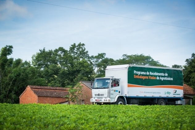 Recolhimento de embalagens de agrotóxicos nos municípios da região Noroeste do RS