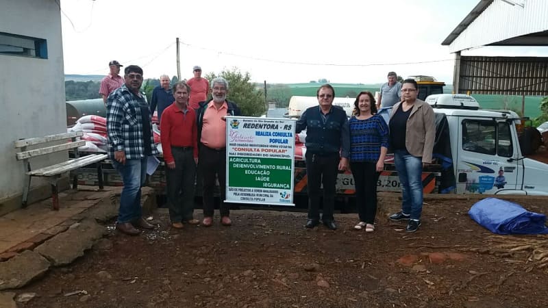 Redentora, famílias serão beneficiadas com insumos agrícolas