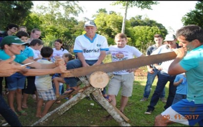 Vista Gaúcha, realizou jogos rurais sol a sol