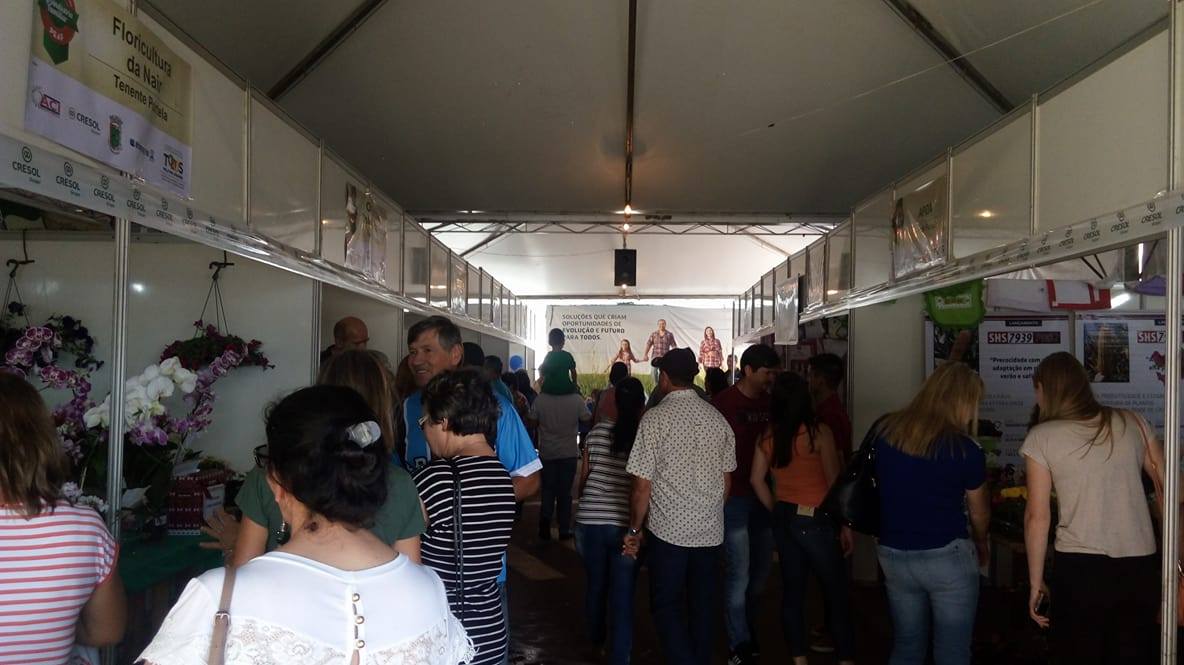 Pavilhão da Agricultura Familiar mais uma vez foi um dos destaques da Expotenpo 2017