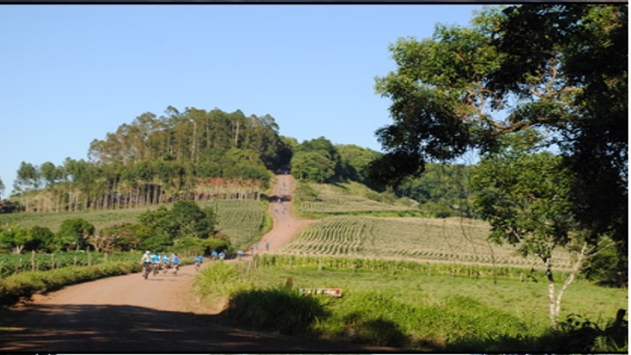 AgroCeleiro Vista Gaúcha 1º passeio ciclístico rural foi um sucesso