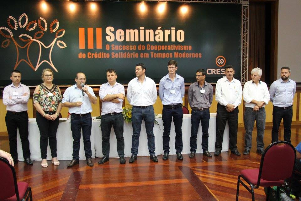 III Seminário O Sucesso do Cooperativismo de Crédito Solidário é finalizado com sucesso