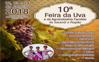 10ª edição da Feira da Uva em Sarandi