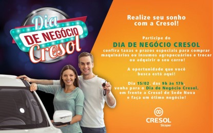 Cresol de Sede Nova promove dia de Negócio