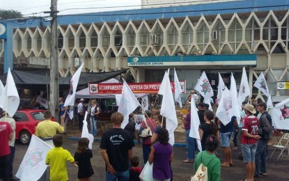 Regional celeiro da Fetraf faz mobilização contra reforma da previdência