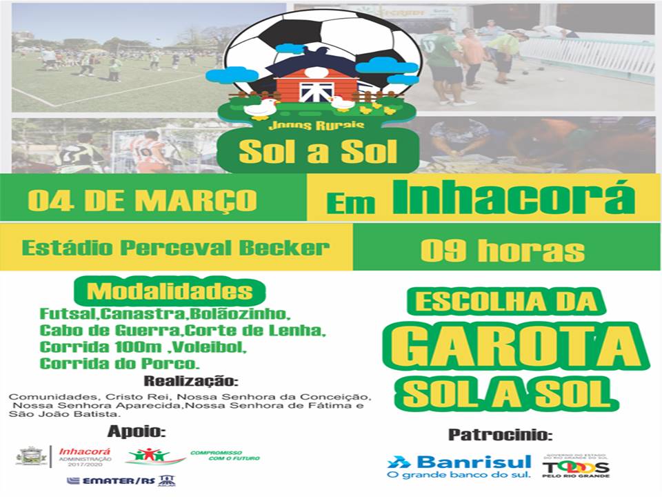 Inhacorá: Jogos Rurais Sol a Sol