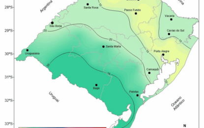 Próxima semana terá chuvas isoladas e de baixo volume