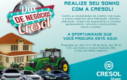 Realize seu sonho com a Cresol