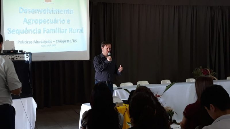 Prefeito de Chiapetta apresenta Políticas de Incentivo à Produção Alimentar