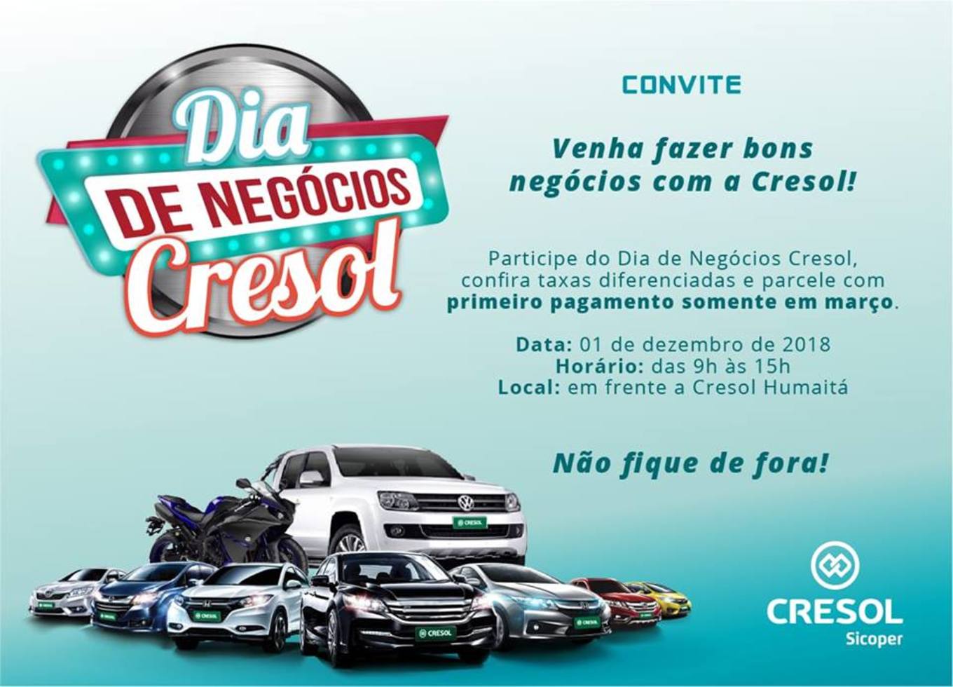 Dia de Negócio Cresol Humaitá