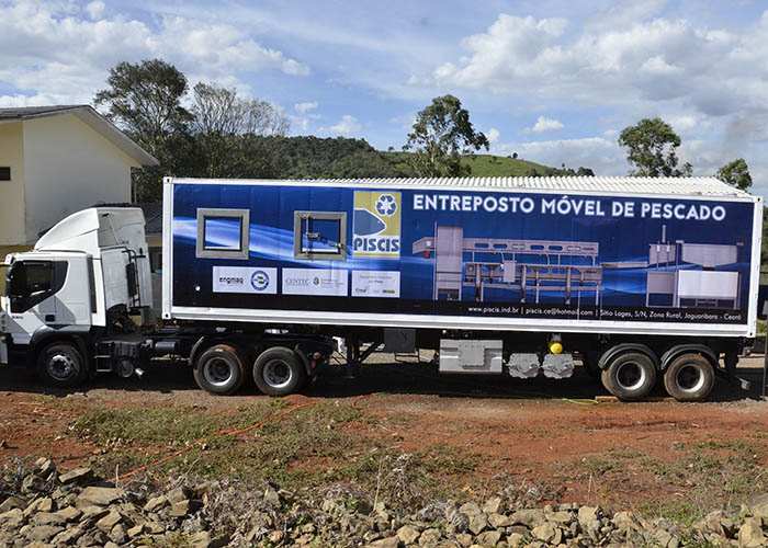 Entreposto móvel processará pescado próximo ao produtor