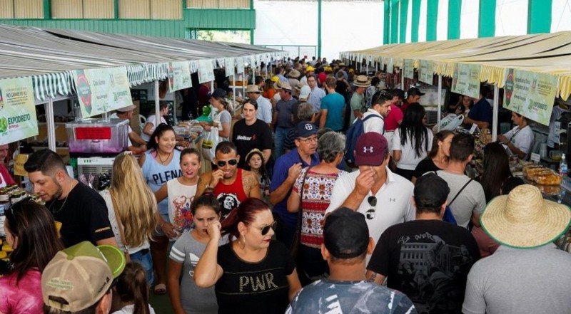 Pavilhão da Agricultura Familiar na Expodireto supera R$ 1 milhão em vendas