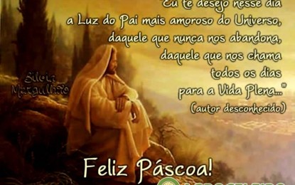 Feliz Páscoa a todos os leitores do site Agroceleiro
