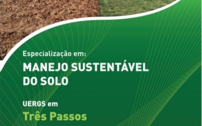 Especialização em Manejo Sustentável do Solo